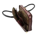 Bolsa Feminina Notebook Em Couro Multicor Croco Business Woman Crocsnake Ref: 706