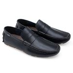 Mocassim Masculino Italiano Executivo em Couro Preto Verniz Ref: 402PE