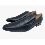 Mocassim Masculino Italiano Em Couro Executivo Preto Fosco Ref: D692