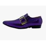 Sapato Masculino Italiano Em Couro Violeta Ref: D861