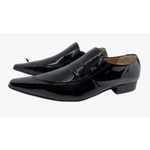 Sapato Masculino Italiano Em Couro Preto Mocassim Ref: D932