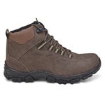 Bota Masculina Em Couro Nobuck Grafitti Chocolate Urban Style Ref: WL40CH 