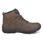 Bota Masculina Em Couro Nobuck Grafitti Chocolate Urban Style Ref: WL40CH 