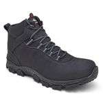 Bota Masculina Em Couro Nobuck Grafitti Preto Urban Style Ref: WL40PE