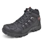 Bota Masculina Em Couro Nobuck Grafitti Preto Urban Style Ref: WL77PE