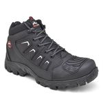 Bota Masculina Em Couro Nobuck Grafitti Preto Urban Style Ref: WL77PE