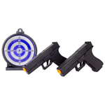 Combo Airsoft VG 2 Pistolas V307 6mm + Alvo em Gel + BBs