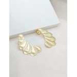 Brinco Forma Banhado a Ouro