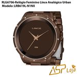 Relógio Feminino Lince Analógico Urban-LRB619L-N1NX