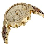 RLG-4027-Relógio Michael Kors Parker Cronógrafo MK5688/4DN Tartaruga