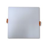 Painel Plafon Infinity Quadrado De Embutir Sem Borda 18w - Branco Frio