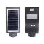 Luminária Solar Com Painel Embutido 30w