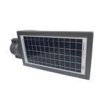 Luminária Solar Com Painel Embutido 30w