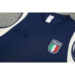 Conjunto Treino Regata + Short Itália 23/24 - Azul Marinho