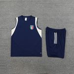 Conjunto Treino Regata + Short Itália 23/24 - Azul Marinho
