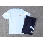 Conjunto Treino Camisa + Short Manchester City 22/23 Azul