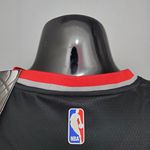 Portland LILLARD #0 Trail Blazers Home black NBA 2021 - Jogador