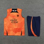 Conjunto Treino Regata + Short Atlético de Madrid 23/24 - Laranja