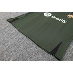 Conjunto Treino Regata + Short Barcelona 23/24 - Verde Militar
