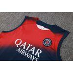 Conjunto Treino Paris Saint Germain PSG Regata e Short 23/24 - Azul