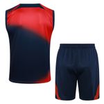 Conjunto Treino Paris Saint Germain PSG Regata e Short 23/24 - Azul