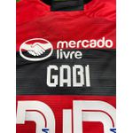 Camisa Flamengo Home 2023 - Gabi 10 + Patrocínio - Torcedor Masculina
