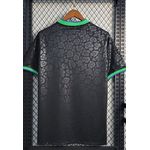 Camisa De Treino Brasil Preta Leopardo - Torcedor Masculina (ESTRELAS VERDE)