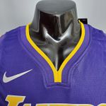 Nba Lakers Silk (jogador) Bryant Camisa 24 (símbolo branco)