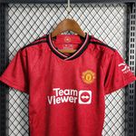 Conjunto Infantil 23-24 Manchester United Home
