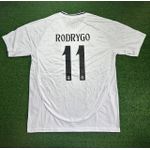 Camisa Real Madrid HOME I 2024/25 RODRYGO 11 + Patch - Torcedor Masculino