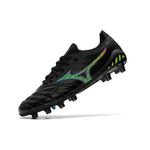 Chuteira Campo Mizuno Morelia Neo (FG) - Preto/Verde