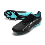 Chuteira Campo Puma Ultra (FG) - Preto e Azul