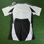 Conjunto Infantil Juventus 24/25 Branca/ Preta