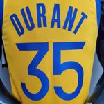 NBA GOLDEN STATE WARRIORS - AMARELA - THE BAY - #35 DURANT - SILK
