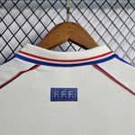 Camisa Retrô França Away II ZIDANE 10 - 1998
