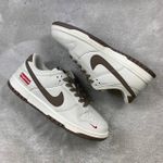 Tênis Dunk low x Supreme x Balenciaga - Branco/Marrom 