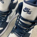 Tênis Air Jordan 1 High CO.JP - Midnight Navy Jordan 1 High - Azul/Branco/Prata