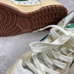 Tênis NK Dunk Low LV - Branco/Dourado/Verde