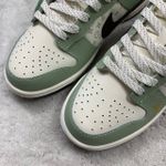 Tênis NK Dunk Low LV - Branco/Verde água 