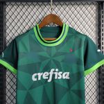 Conjunto Infantil Palmeiras Home 23/24 Verde