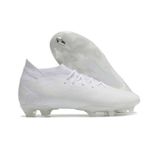 Chuteira Campo Predator (FG) - Branco (Com Cadarço)