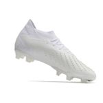 Chuteira Campo Predator (FG) - Branco (Com Cadarço)