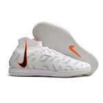 Chuteira Futsal Nike Phantom Luna (IC) - Branco/Laranja