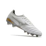 Chuteira Campo Mizuno Morelia Neo (FG) - Branco/Prata.