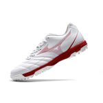 Chuteira Society Mizuno (TF) - Branco/Vermelho