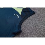 Conjunto Treino Brasil 22/23 Regata + Short - Azul Marinho/Verde