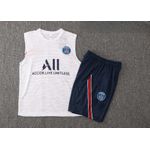 Conjunto Treino PSG Regata E Short 21/22 - SILKADO