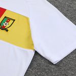 Conjunto de treino Camisa + Short Camarões 23/24 - Masculino Branco