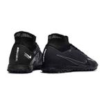Chuteira Society Nike Air Zoom Mercurial (TF) - Preta/Verde - Botinha