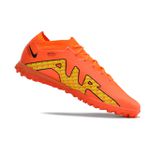 Chuteira Society Nike Air Zoom Mercurial (TF) Laranja